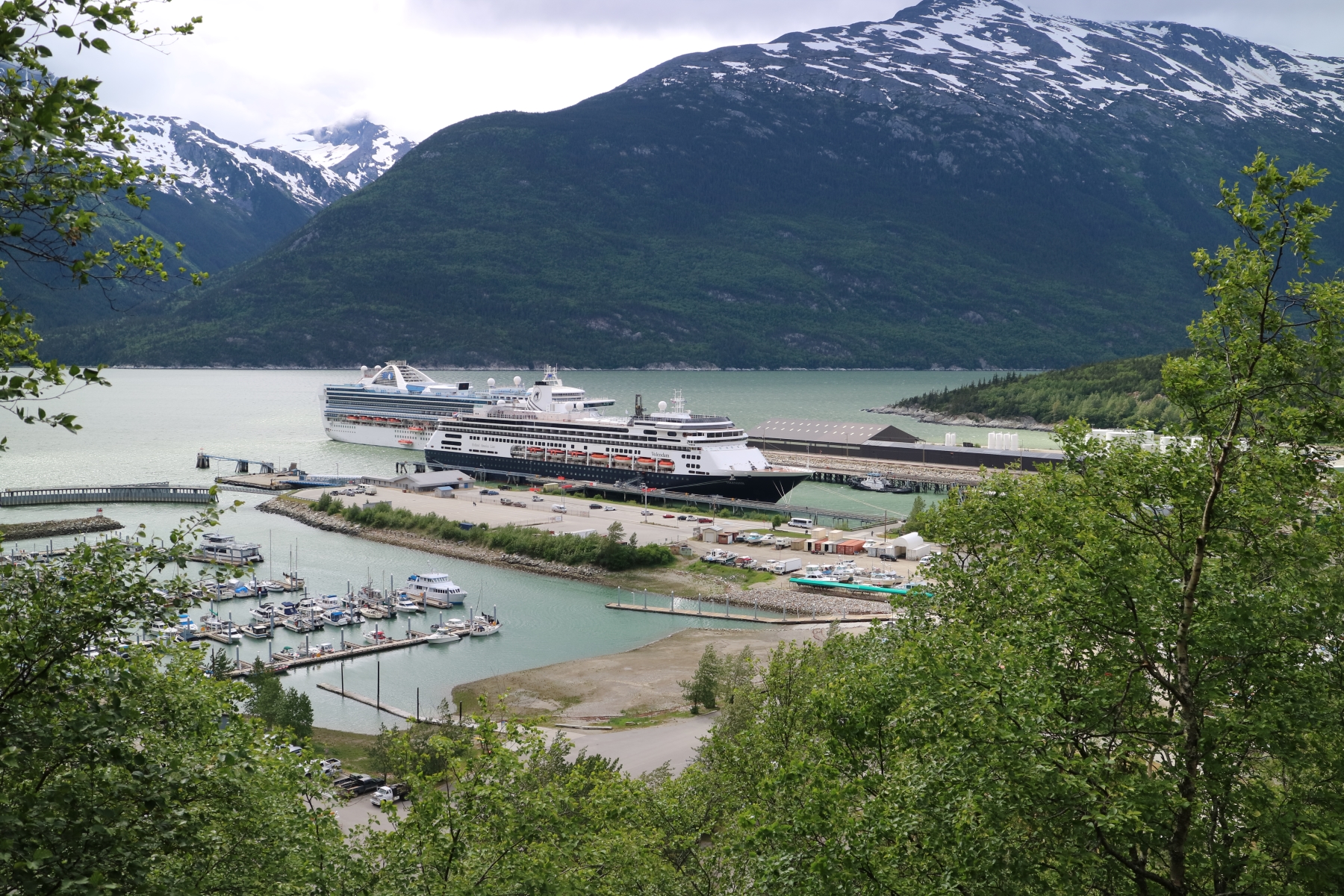 Met de Volendam in Alaska